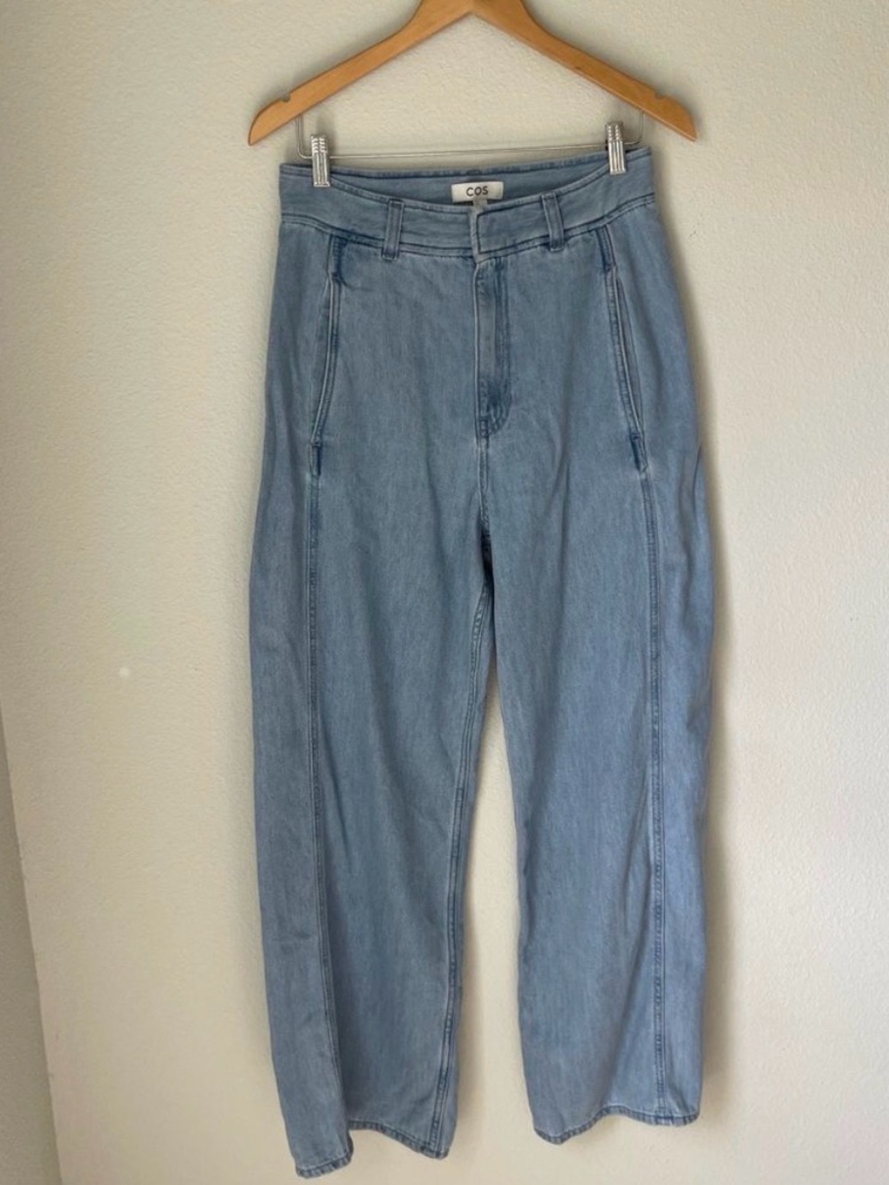 COS Light Blue Flare & Wide Leg Jeans